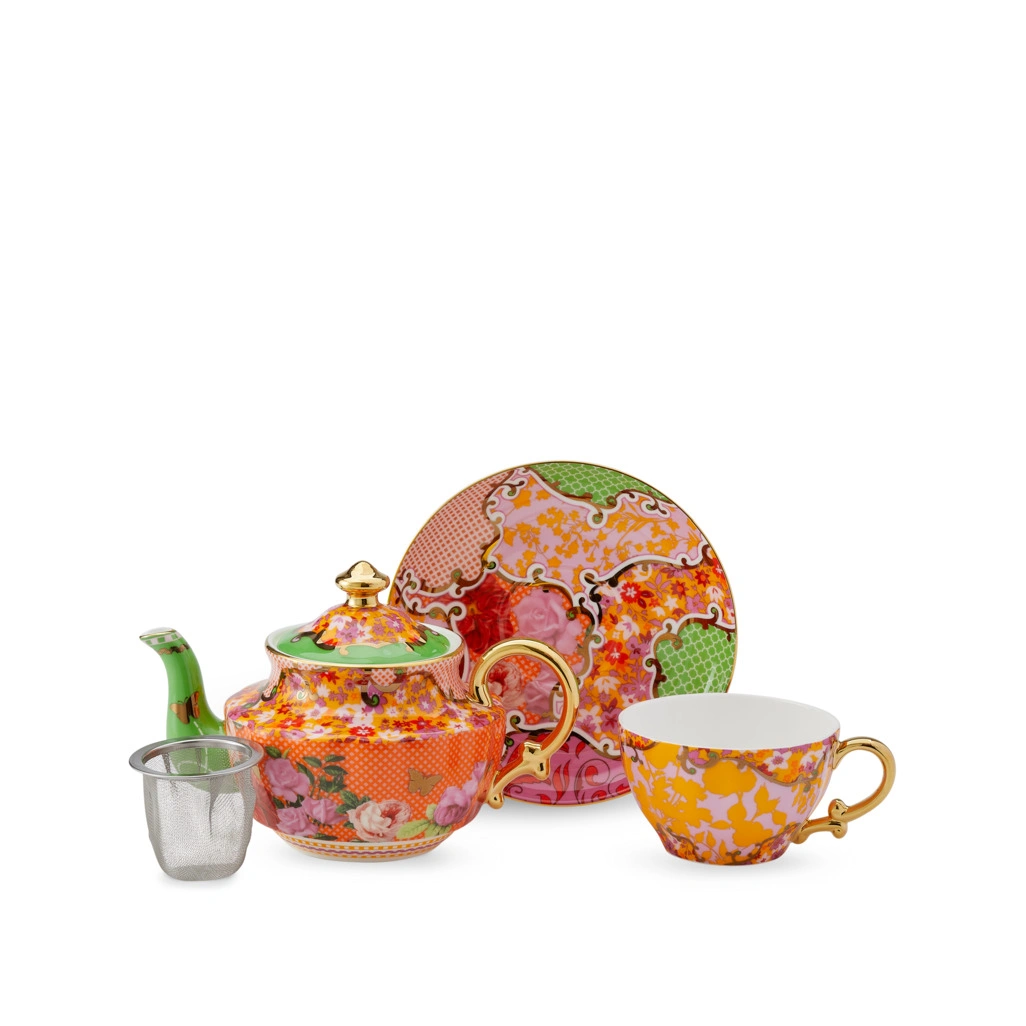 Boxed Midsummer Magic Tea For One Pink